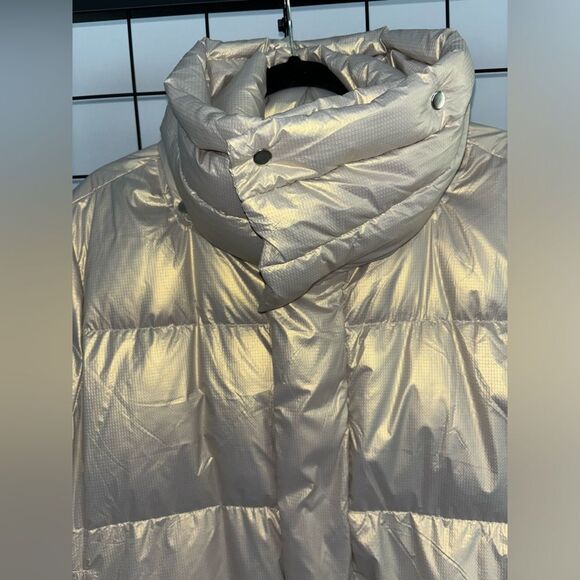 S. Deer/Concepts Gold Goose Down Puffer Coat NWT - Picture 2 of 13